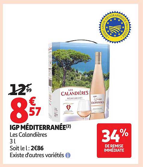 IGP MÉDITERRANÉE - Les Calandières 3 l