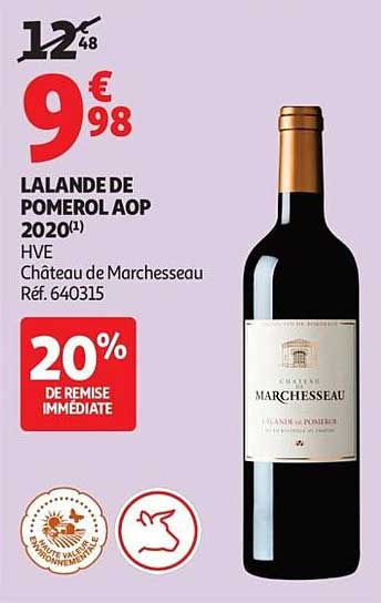 LALANDE DE POMEROL AOP 2020