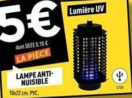 LAMPE ANTI-NUISIBLE
