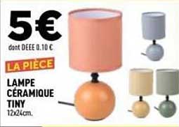LAMPE CÉRAMIQUE TINY