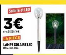 LAMPE SOLAIRE LED