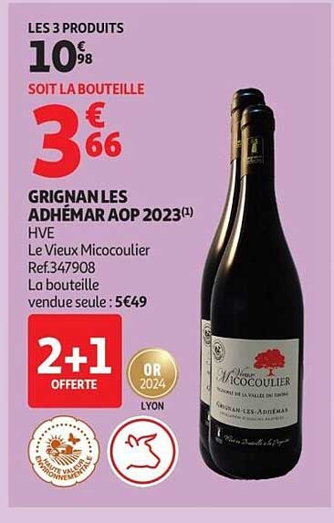 LES 3 PRODUITS