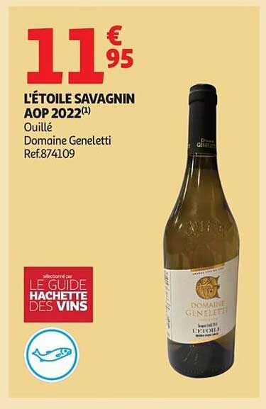 L'Étoile Savagnin AOP 2022