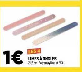 LIMES À ONGLES