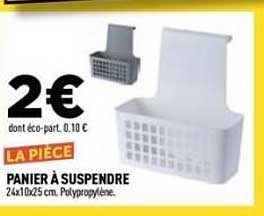 PANIER À SUSPENDRE
