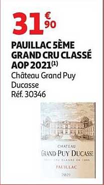 PAUILLAC 5ÈME GRAND CRU CLASSÉ AOP 2021