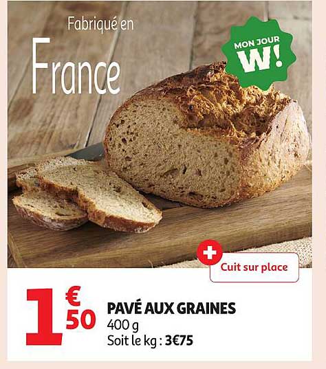 PAVÉ AUX GRAINES