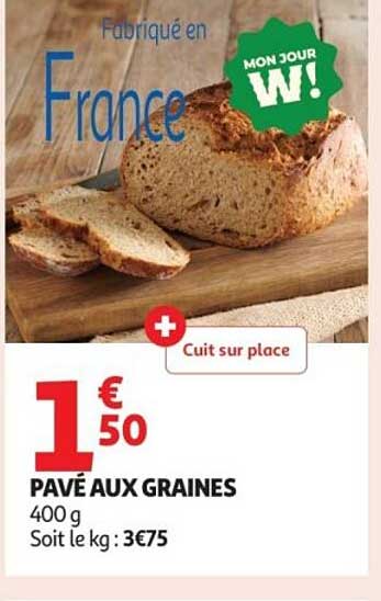 PAVÉ AUX GRAINES