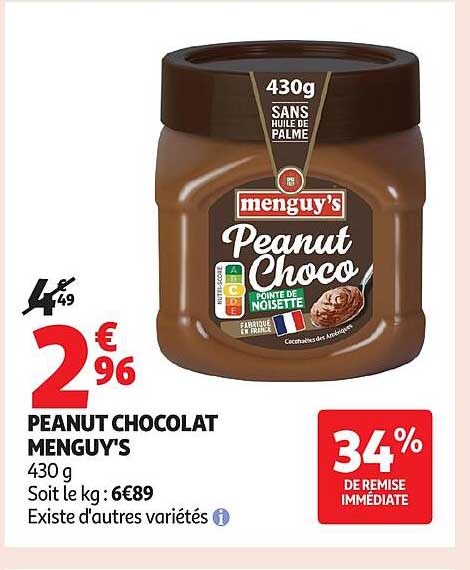 PEANUT CHOCOLAT MENGUY'S