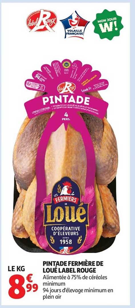 PINTADE FERMİÈRE DE LOUE LABEL ROUGE