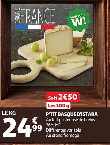 P'TIT BASQUE D'ISTARA