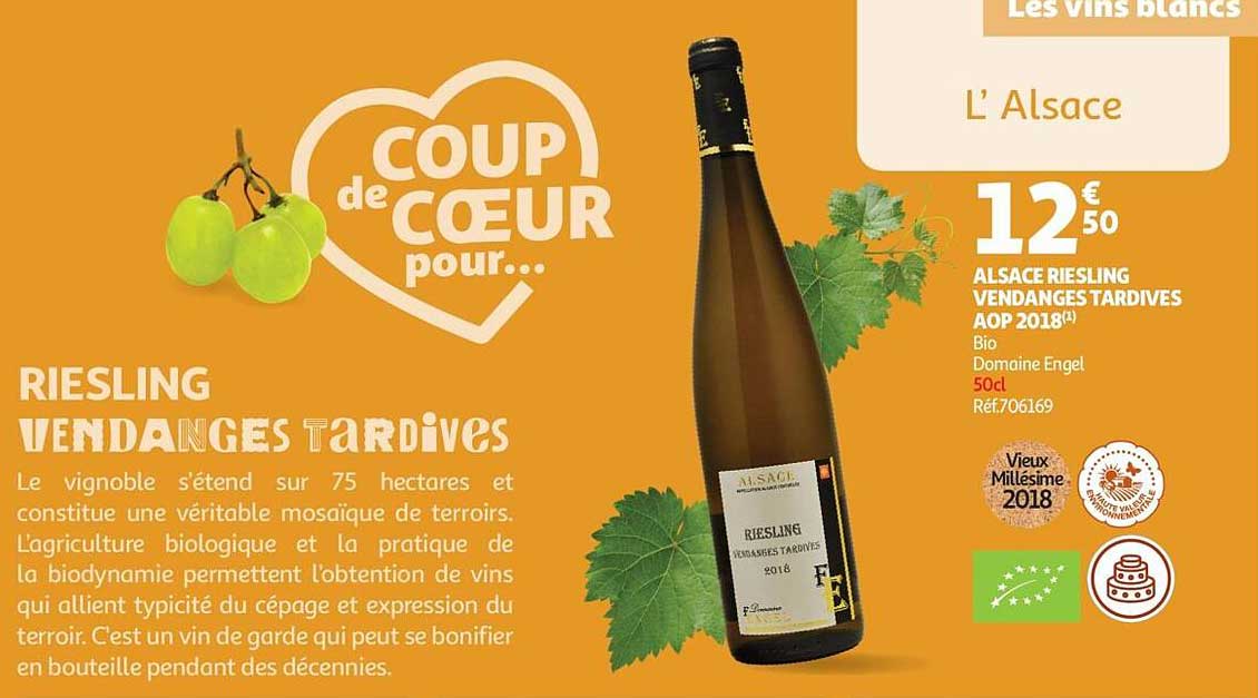 RIESLING VENDANGES TARDIVES