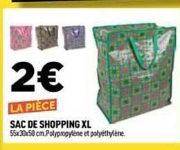 SAC DE SHOPPING XL