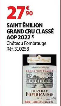 SAINT ÉMILION GRAND CRU CLASSÉ AOP 2022