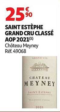 SAINT ESTÈPHE GRAND CRU CLASSÉ AOP 2021