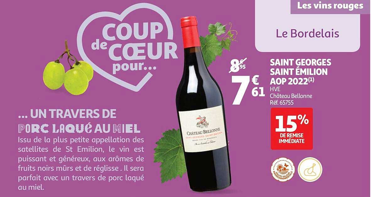 SAINT GEORGES SAINT ÉMILION AOP 2022