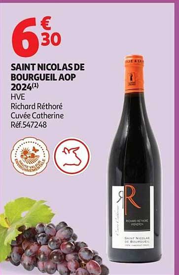 SAINT NICOLAS DE BOURGUEIL AOP 2024