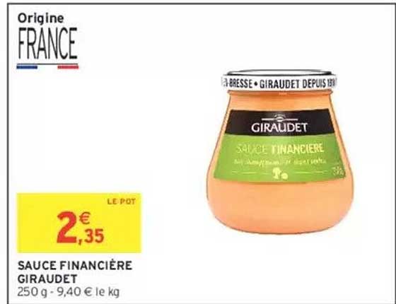 SAUCE FINANCIÈRE GIRAUDET