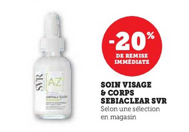 SOIN VISAGE & CORPS SEBIACLEAR SVR
