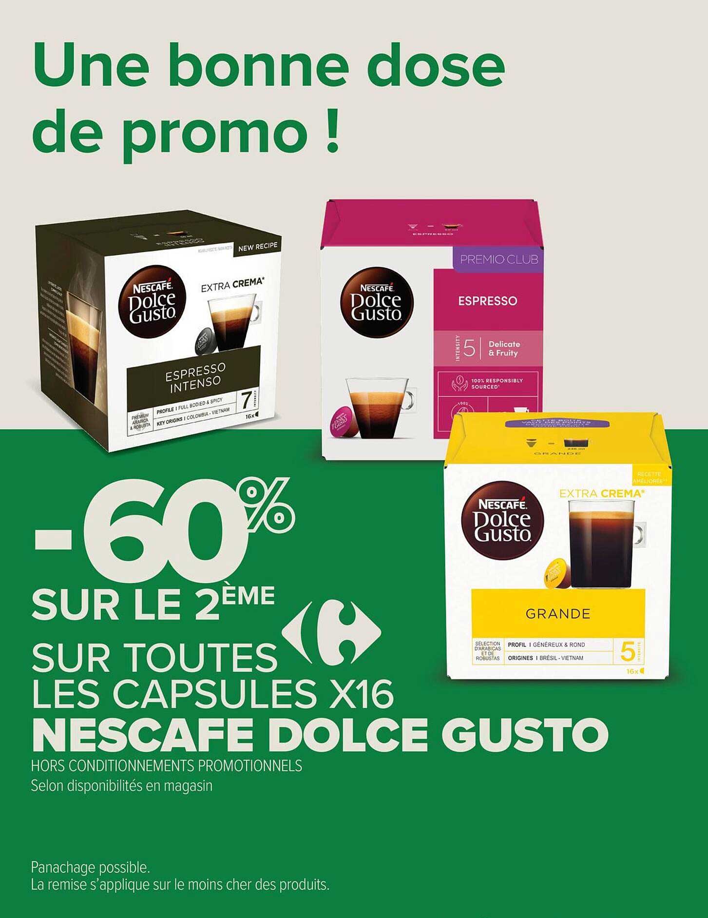Une bonne dose de promo !