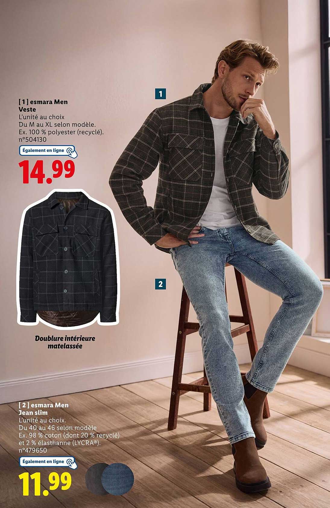 Veste esmara Men