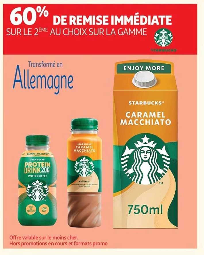 60% DE REMISE IMMÉDIATE SUR LE 2ÈME AU CHOIX SUR LA GAMME