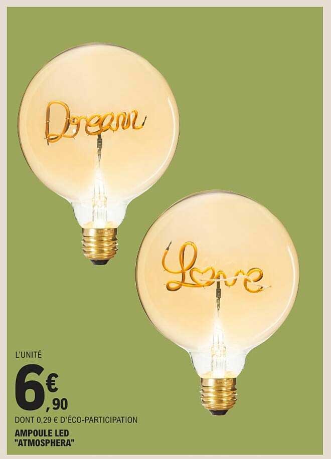 AMPOULE LED "ATMOSPHERA"