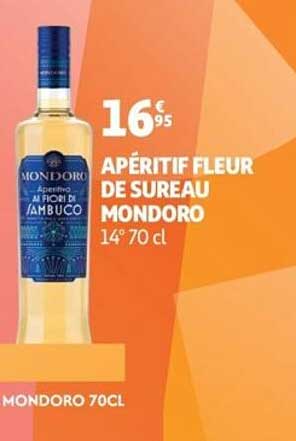 APÉRITIF FLEUR DE SUREAU MONDORO 14° 70 cl