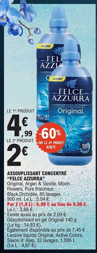 ASSOUPLISSANT CONCENTRÉ “FELCE AZZURRA”