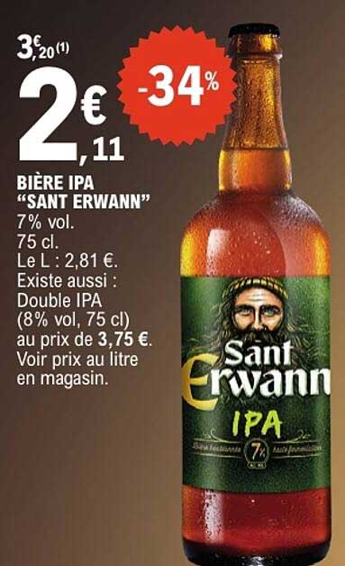 BIÈRE IPA “SANT ERWANN”