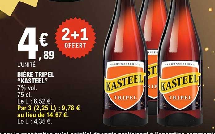 BIÈRE TRIPEL “KASTEEL”