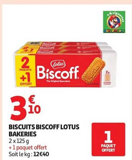 BISCUITS BISCOFF LOTUS BAKERIES