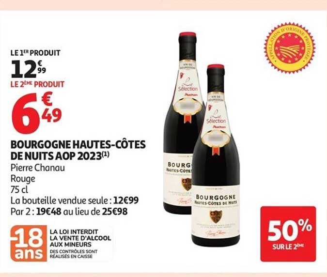 BOURGOGNE HAUTES-CÔTES DE NUITS AOP 2023(1)