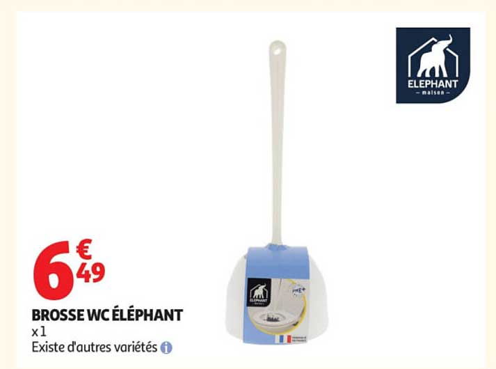 BROSSE WC ÉLÉPHANT