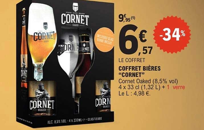 COFFRET BIÈRES “CORNET”