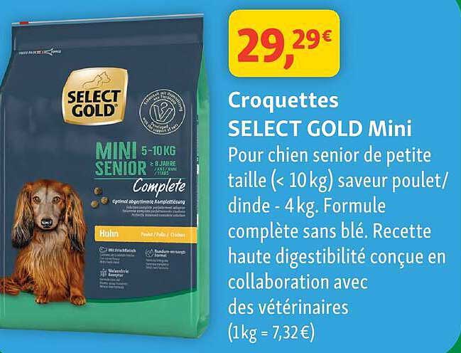 Croquettes SELECT GOLD Mini