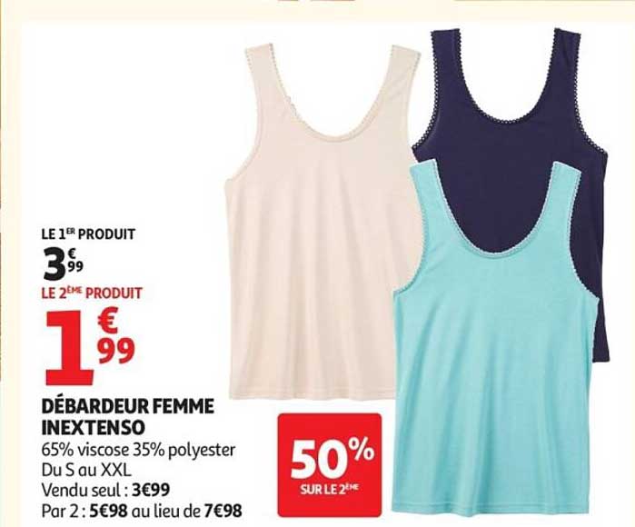 DÉBARDEUR FEMME INEXTENSO