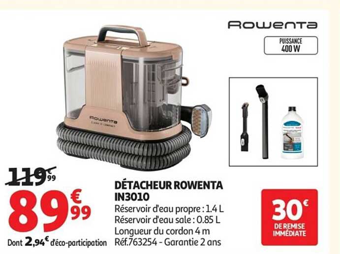 DÉTACHEUR ROWENTA IN3010