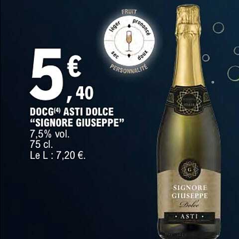 DOCG(4) ASTI DOLCE “SIGNORE GIUSEPPE”