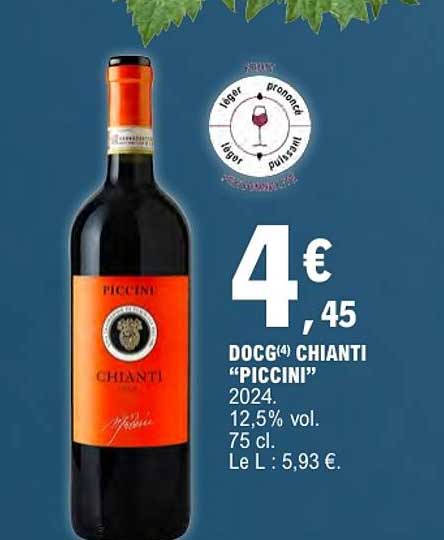 DOCG(4) CHIANTI "PICCINI"