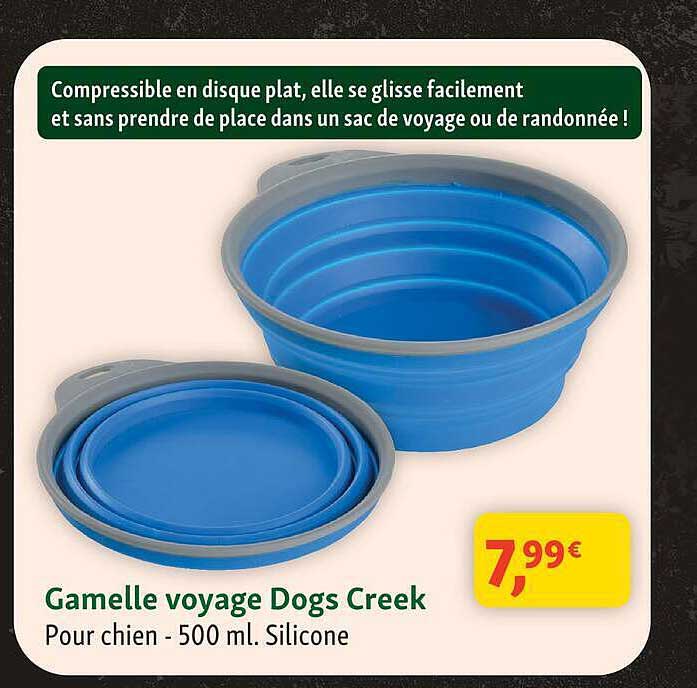 Gamelle voyage Dogs Creek