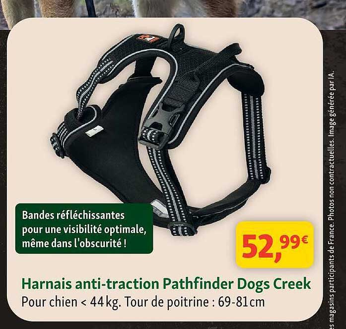 Harnais anti-traction Pathfinders Dogs Creek