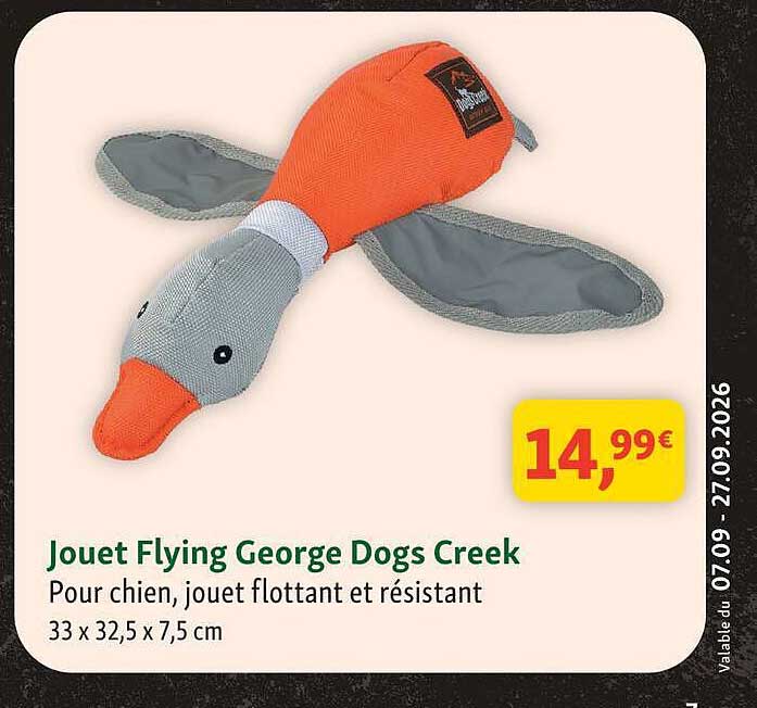 Jouet Flying George Dogs Creek