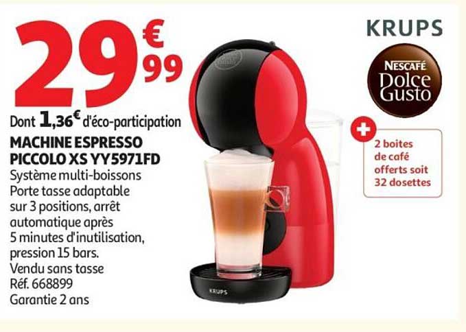 MACHINE ESPRESSO PICCOLO XS YY5971FD