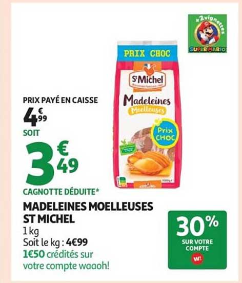 MADELEINES MOELLEUSES ST MICHEL
