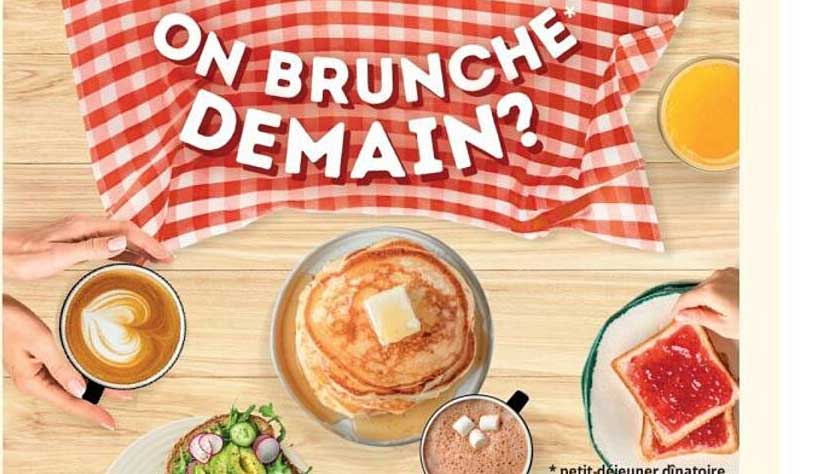 ON BRUNCHE DEMAIN?
