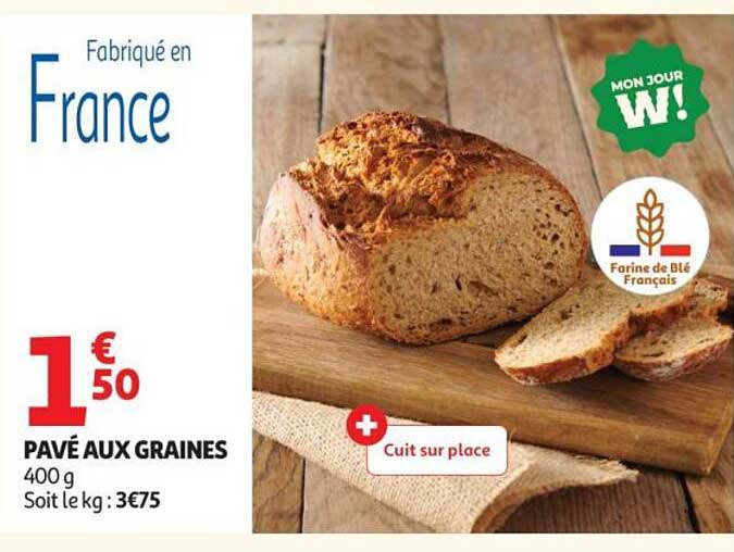 PAVÉ AUX GRAINES