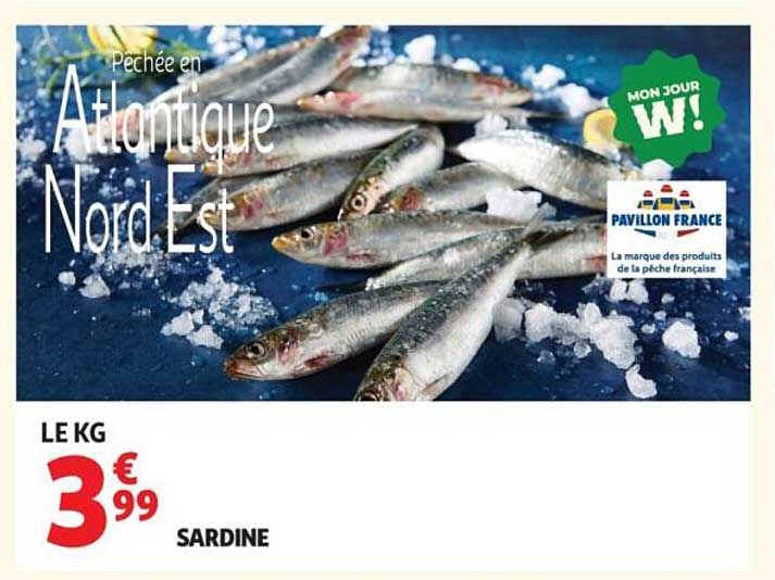 Pêchée en Atlantique Nord-Est
