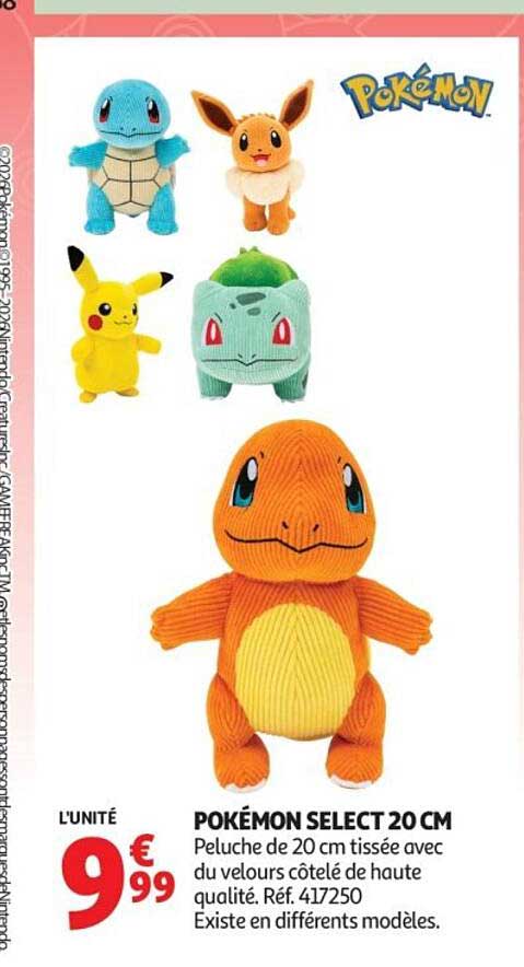 POKÉMON SELECT 20 CM
