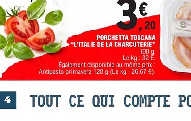 PORCHETTA TOSCANA “L’ITALIE DE LA CHARCUTERIE”